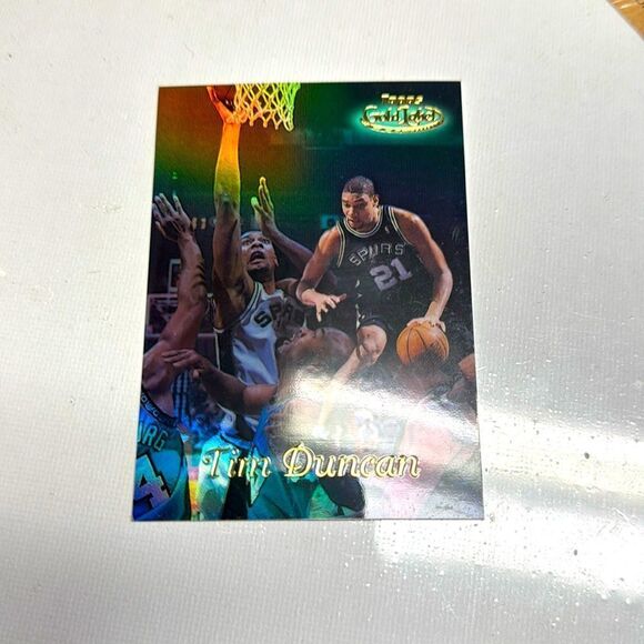 1998-99 topps gold label class 1 holo tim duncan #gl7 mint Condition - Picture 1 of 3